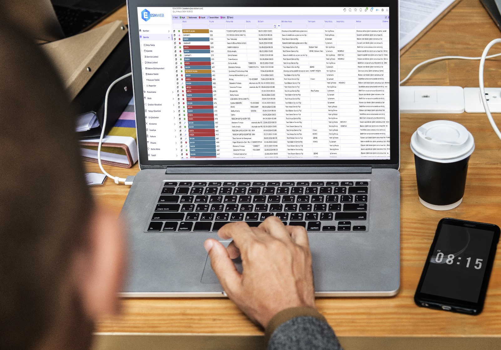 Excel İle Teknik Servis Programı ve Crm Takibi