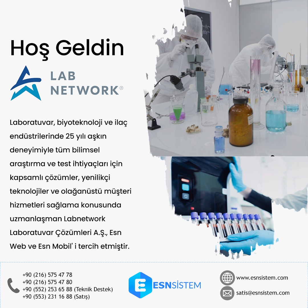 Hoş Geldin Labnetwork | Esn Sistem